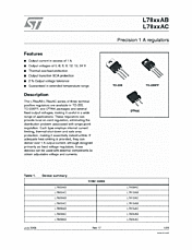 DataSheet L7809AC pdf